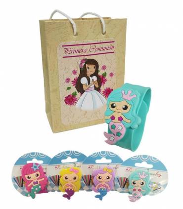 PULSERA CRUZ CON BOLSA