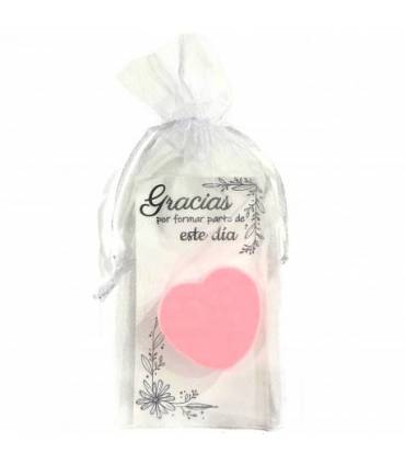 JABON EN BOLSA DE ORGANZA