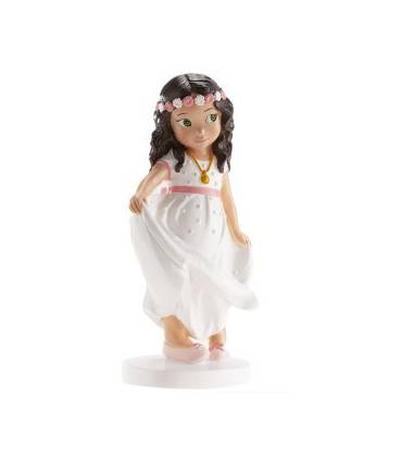 Figura comunión niña tarta