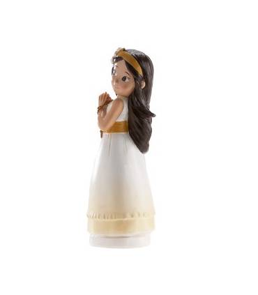 Figura comunión niña tarta