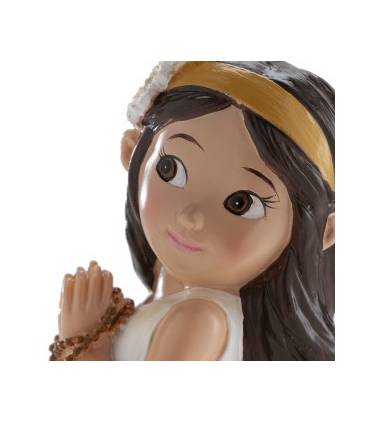 Figura comunión niña tarta