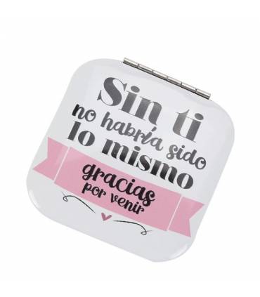 ESPEJO "GRACIAS POR VENIR"