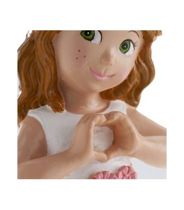 Figura comunión niña tarta