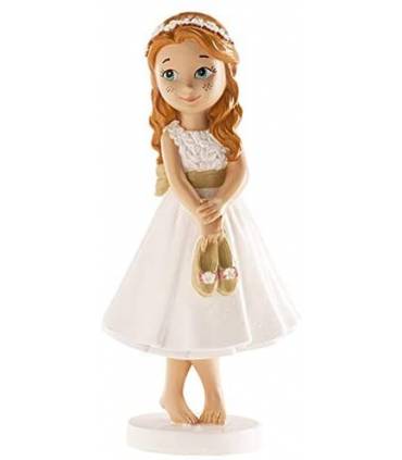 Figura tarta comunión niña