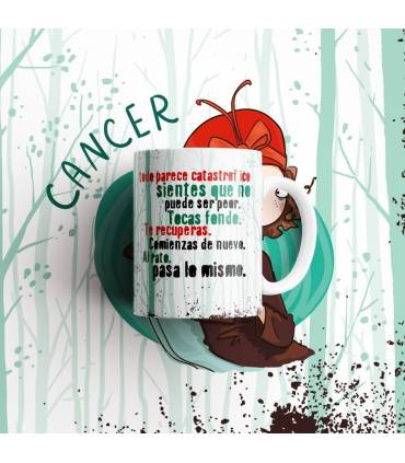 Taza Horoscopo CANCES  signo del zodiaco