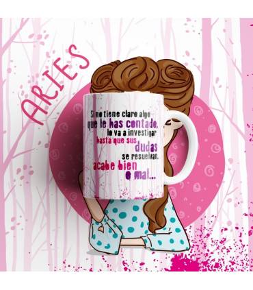 Taza Horoscopo  ARIES signo del zodiaco