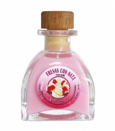LICOR FRESAS CON NATA  50ML