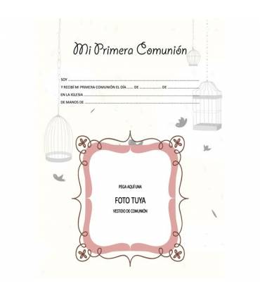 ÁLBUM COMUNIÓN-NIÑA