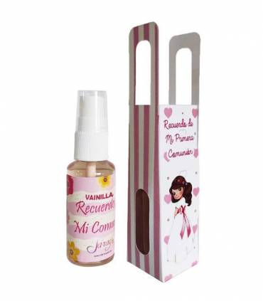 Colonia vainilla 20ml en cajita