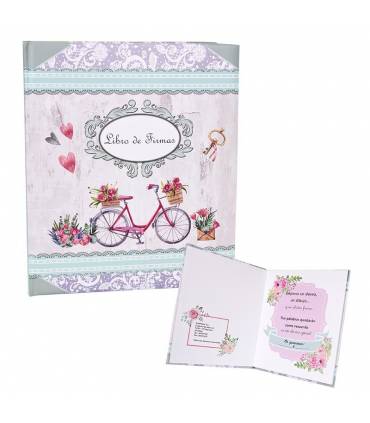 Libro de firmas para boda