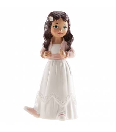 Figura comunión niña tarta