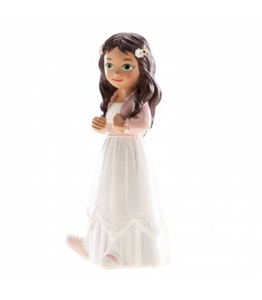 Figura comunión niña tarta
