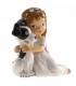 Figura comunión niña tarta