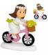 Figura comunión niña bicicleta