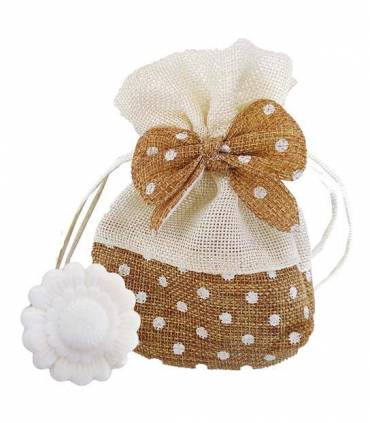 Bolsa de tela con jabon