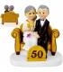 FIGURA TARTA aniversario 50 años