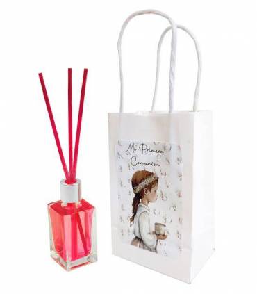 MIKADO AMBIENTADOR COMUNION NIÑA + BOLSA