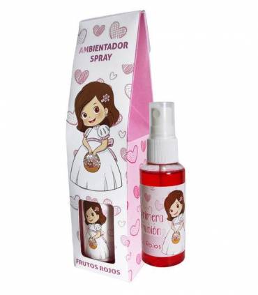 AMBIENTADOR NIÑA FRUTOS ROJOS EN CAJA