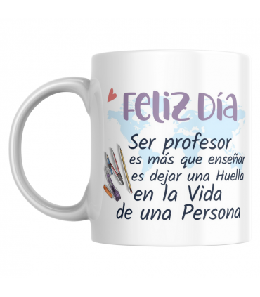 Profesor Profesora taza