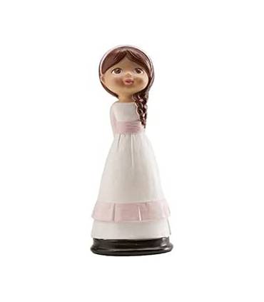 Figura comunión niña tarta