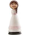Figura comunión niña tarta