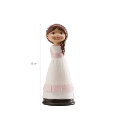 Figura comunión niña tarta