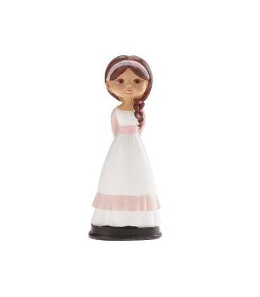 Figura comunión niña tarta