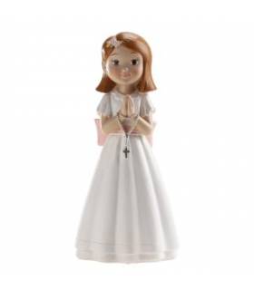 Figura comunión niña tarta