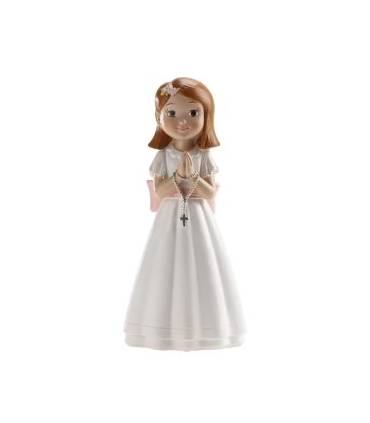 Figura comunión niña tarta