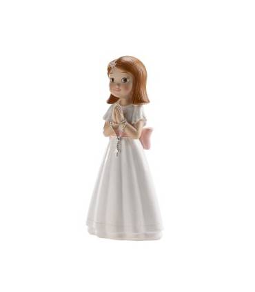 Figura comunión niña tarta