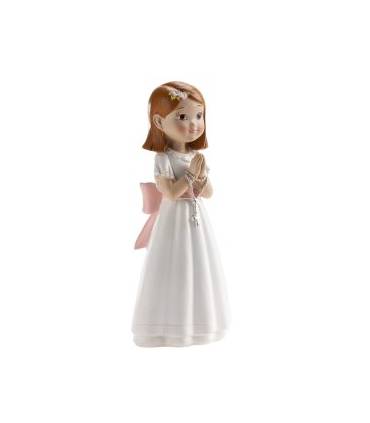 Figura comunión niña tarta