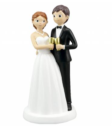 FIGURA NOVIOS BRINDIS