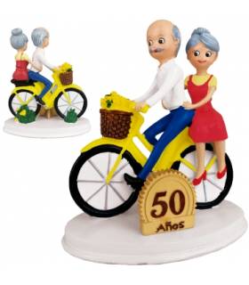 FIGURA 50 aniversario abuelitos