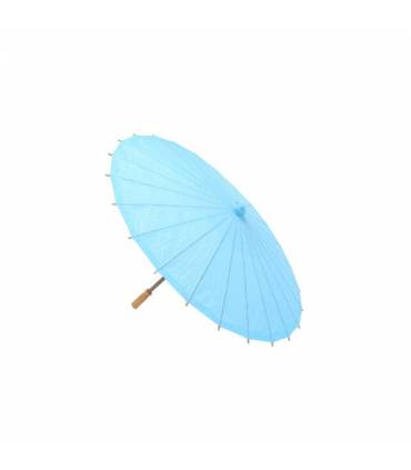 PARASOL PAPEL BAMBÚ AZUL