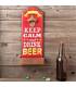 ABRIDOR DE BOTELLAS DE PARED "KEEP CALM"