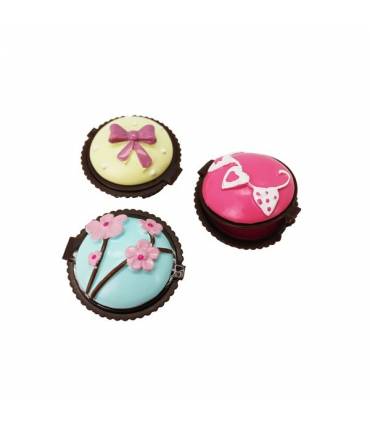 Bálsamo labial en forma de muffins