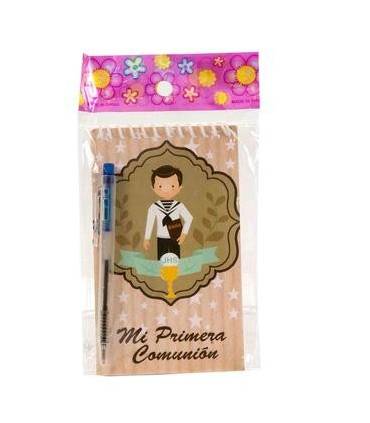 LIBRETA NIÑO COMUNIÓN