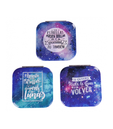 ESPEJO DOBLE "UNIVERSO"