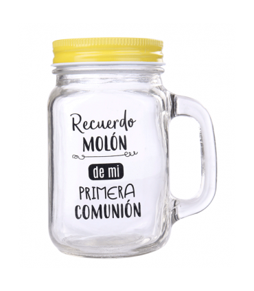 JARRA CRISTAL CON CAÑA "RECUERDO MOLÓN"
