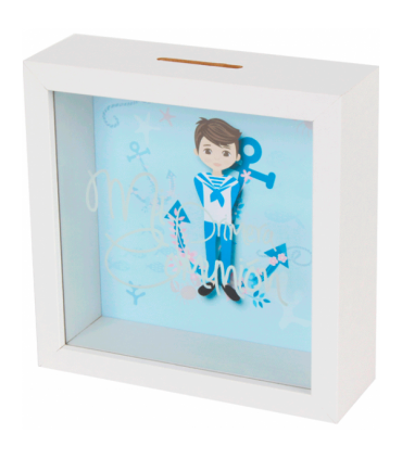 HUCHA DE MADERA COMUNIÓN NIÑO