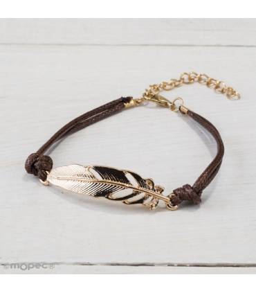 pulsera pluma