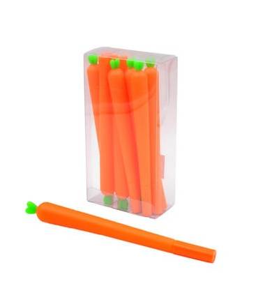 CAJA 12 BOLÍGRAFOS ZANAHORIA