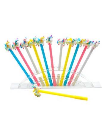 CAJA 12 BOLIGRAFOS UNICORNIO