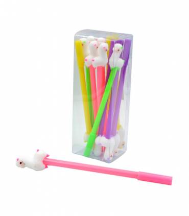 CAJA 12 BOLIGRAFOS LLAMA