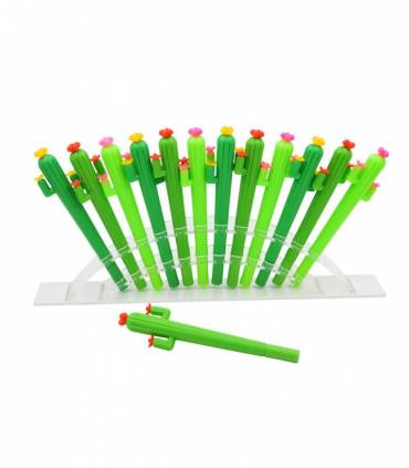 CAJA 12 BOLIGRAFOS CACTUS