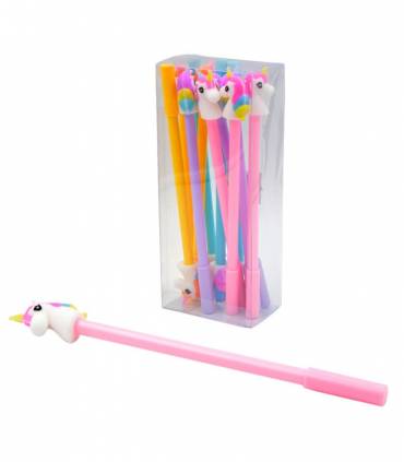 CAJA 12 BOLIGRAFOS UNICORNIO