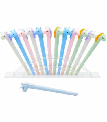 CAJA 12BOLIGRAFOS UNICORNIO