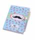 LIBRETA NOTAS PVC "MOUSTACHE" CON BOLÍGRAFO